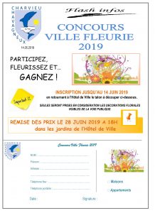 Concours Ville fleurie 2019 @ Ville de Charvieu-Chavagneux