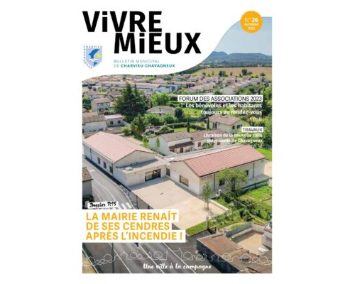 Bulletin Vivre Mieux à Charvieu-Chavagneux Automne 2023