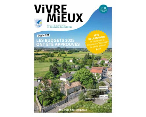 Bulletin Vivre Mieux à Charvieu-Chavagneux Printemps 2025