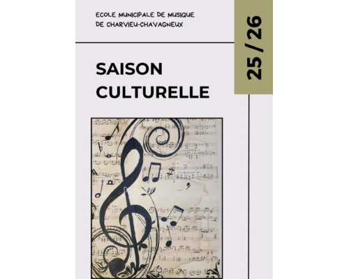 ECOLE DE MUSIQUE : PROGRAMME CULTUREL 2025-2026