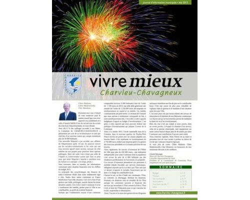 Bulletin Vivre Mieux à Charvieu-Chavagneux Été 2015