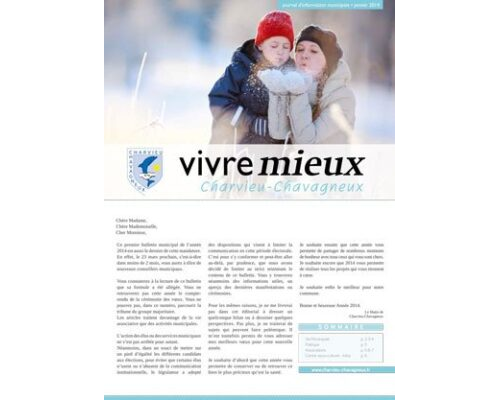 Bulletin Vivre Mieux à Charvieu-Chavagneux Janvier 2014